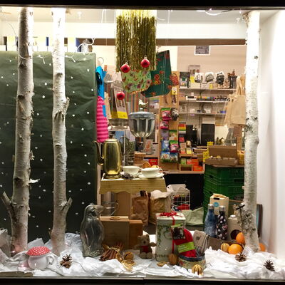 Das Winterschaufenster im Chornlade