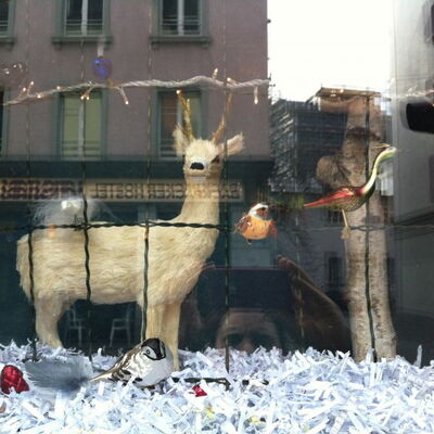 Winterdeko im Rothaus