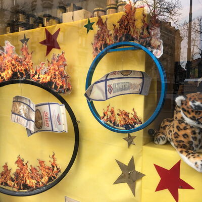 Zirkus zur Winterzeit
