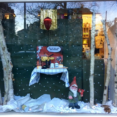 Das Winterschaufenster im Chornlade