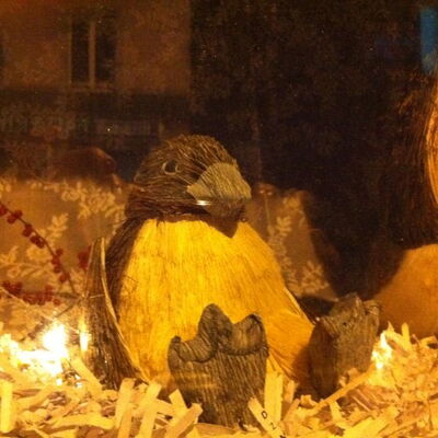 Winterdeko im Rothaus
