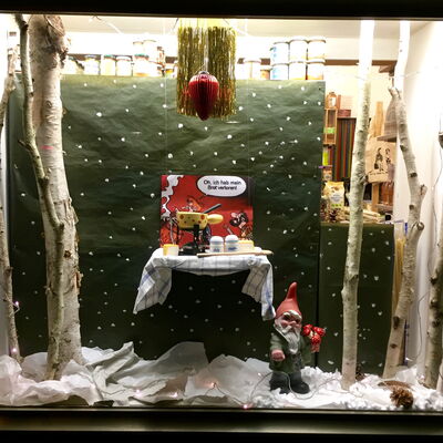 Das Winterschaufenster im Chornlade