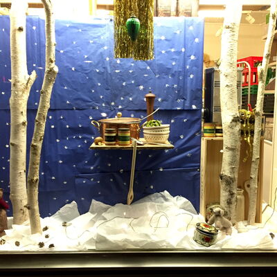 Das Winterschaufenster im Chornlade