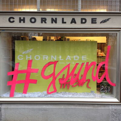 Hashtags im Chornlade