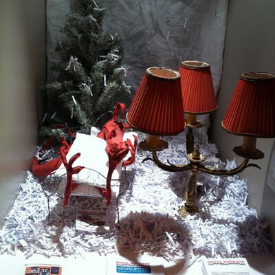 Winterdeko im Rothaus